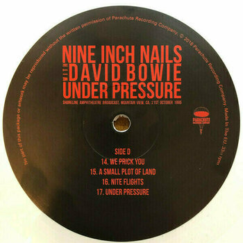 LP Nine Inch Nails & David Bowie - Under Pressure (Limited Edition) (2 LP) - 6