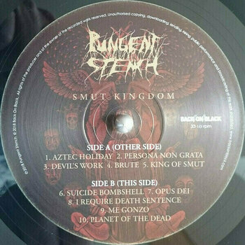 Vinyl Record Pungent Stench - Smut Kingdom (LP) - 5