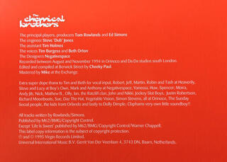 Schallplatte The Chemical Brothers - Exit Planet Dust (2 LP) - 2