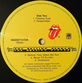 Vinyl Record The Rolling Stones - Some Girls (LP) - 4