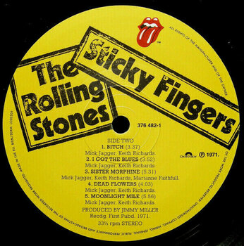 Vinyl Record The Rolling Stones - Sticky Fingers (LP) - 4