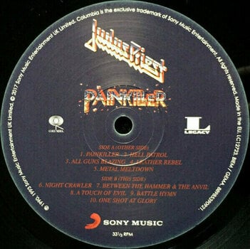 Vinyl Record Judas Priest - Painkiller (LP) - 3