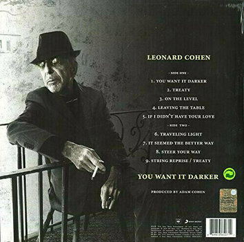 Disque vinyle Leonard Cohen - You Want It Darker (LP) - 6