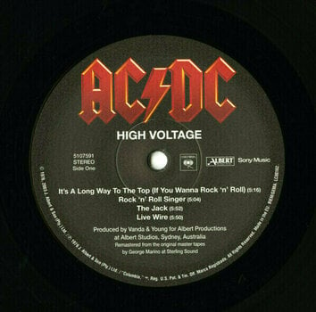 Disco in vinile AC/DC - High Voltage (Reissue) (LP) - 2