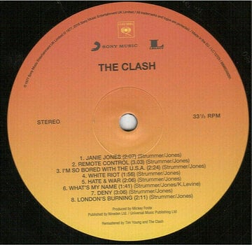 Vinyl Record The Clash The Clash (LP) - 2