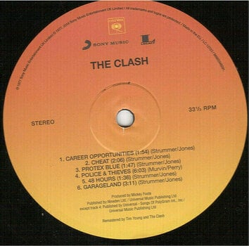 Vinyl Record The Clash The Clash (LP) - 3