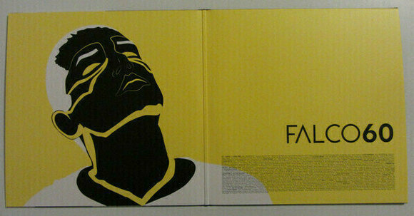 Vinylskiva Falco - Falco 60 (Yellow Coloured Vinyl) (2 LP) - 3