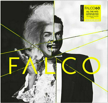 Vinylskiva Falco - Falco 60 (Yellow Coloured Vinyl) (2 LP) - 12