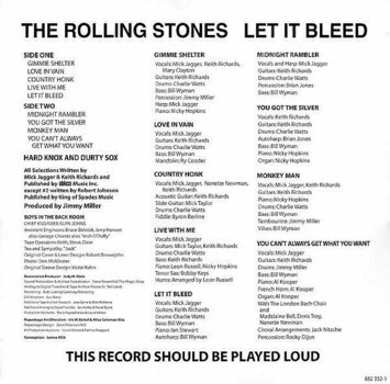 Vinyl Record The Rolling Stones - Let It Bleed (LP) - 4