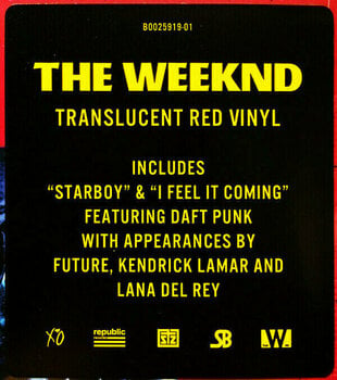 Vinyl Record The Weeknd - Starboy (2 LP) - 8