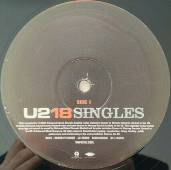 Vinyl Record U2 - 18 Singles (2 LP) - 2