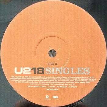 Vinylplade U2 - 18 Singles (2 LP) - 3