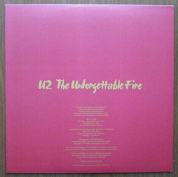 Грамофонна плоча U2 - The Unforgettable Fire (LP) - 6