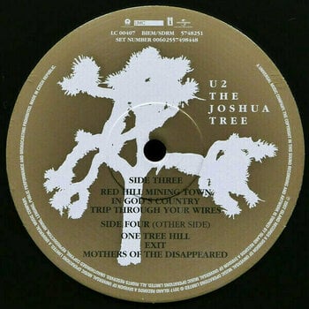 Vinyl Record U2 - The Joshua Tree (2 LP) - 4