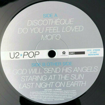 Vinyl Record U2 - Pop (LP) - 3