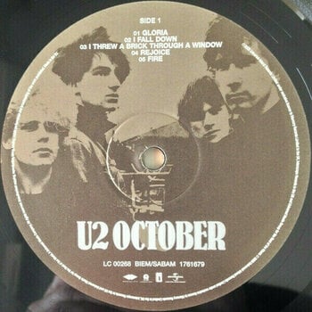 Vinyl Record U2 - October (Remastered) (LP) - 2