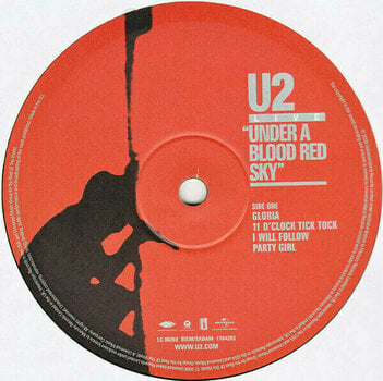 Vinyl Record U2 - Under A Blood Red Sky (Remastered) (LP) - 2
