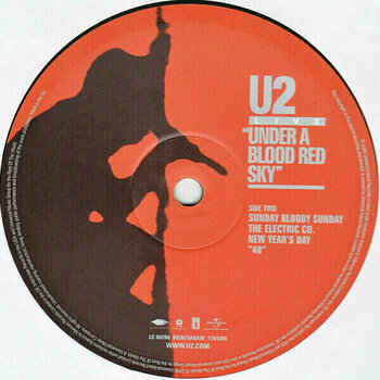 Vinyl Record U2 - Under A Blood Red Sky (Remastered) (LP) - 3