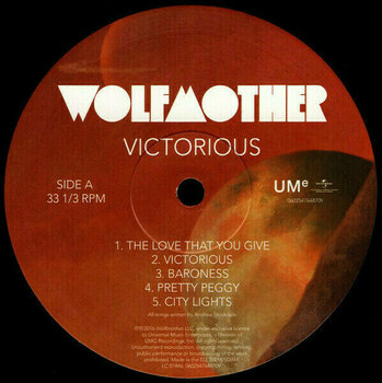 Vinyl Record Wolfmother - Victorious (LP) - 3