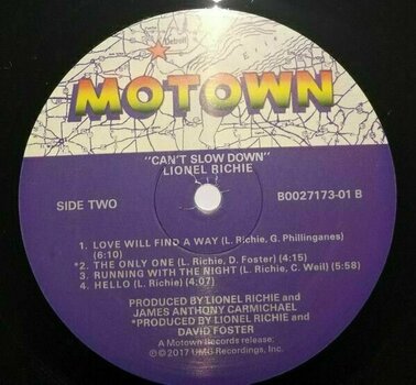 Hanglemez Lionel Richie - Can'T Slow Down (LP) - 4