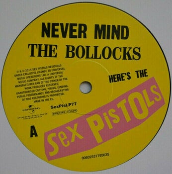Vinyl Record Sex Pistols - Never Mind The Bollocks, Here's The Sex Pistols (LP) - 4