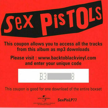 Δίσκος LP Sex Pistols - Never Mind The Bollocks, Here's The Sex Pistols (LP) - 7