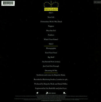 Disque vinyle Depeche Mode Speak and Spell (LP) - 5