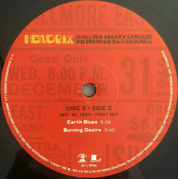 Disco de vinilo Jimi Hendrix - Songs For Groovy Children: The Fillmore East Concerts (Box Set) (8 LP) - 18