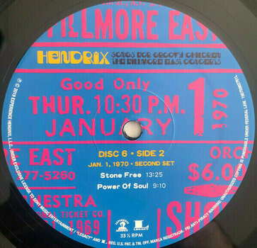 Disco de vinilo Jimi Hendrix - Songs For Groovy Children: The Fillmore East Concerts (Box Set) (8 LP) - 41