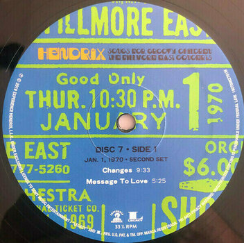 Disco de vinilo Jimi Hendrix - Songs For Groovy Children: The Fillmore East Concerts (Box Set) (8 LP) - 45