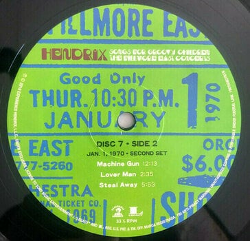 Disco de vinil Jimi Hendrix - Songs For Groovy Children: The Fillmore East Concerts (Box Set) (8 LP) - 47