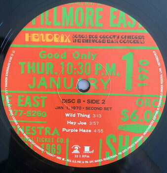 Disco de vinilo Jimi Hendrix - Songs For Groovy Children: The Fillmore East Concerts (Box Set) (8 LP) - 53