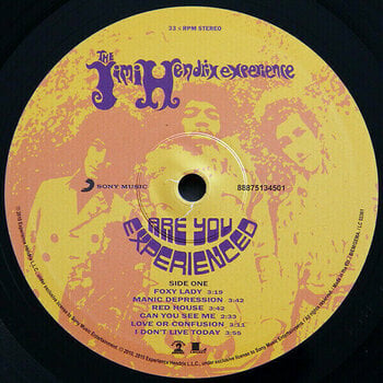 Vinyl Record The Jimi Hendrix Experience Are You Experienced (2 LP) - 5