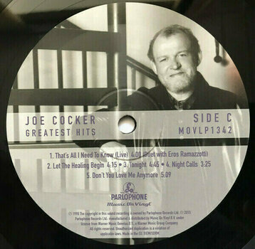 Disc de vinil Joe Cocker - Greatest Hits (Gatefold Sleeve) (2 LP) - 10