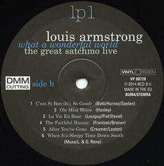 Disc de vinil Louis Armstrong - Great Satchmo Live/What a Wonderful World Live 1956-1967 (2 LP) - 2