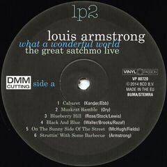 Disc de vinil Louis Armstrong - Great Satchmo Live/What a Wonderful World Live 1956-1967 (2 LP) - 3