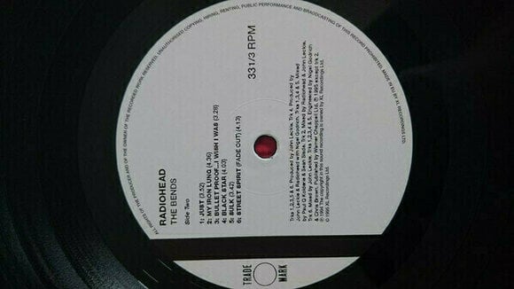 Vinyl Record Radiohead - Bends (LP) - 8