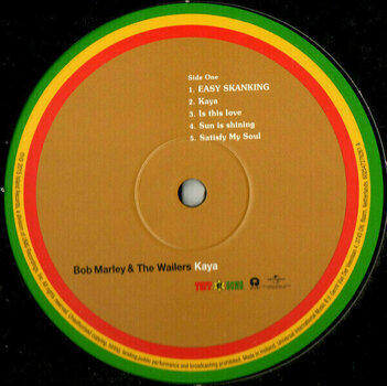 Vinyl Record Bob Marley & The Wailers - Kaya (LP) - 4