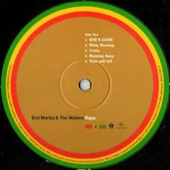 Vinyl Record Bob Marley & The Wailers - Kaya (LP) - 5