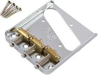 Kobylka na gitaru Fender 3-Saddle American Vintage Telecaster Bridge Assembly Chrome Kobylka na gitaru - 1