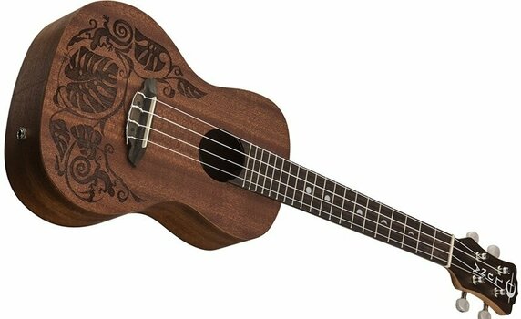 Koncertní ukulele Luna Lizard Koncertní ukulele Lizard/Leaf design - 2