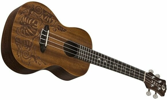 Koncertne ukulele Luna Mo'o Koncertne ukulele Lizard/Leaf design - 2
