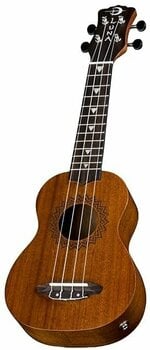 Soprano ukulele Luna UKE VMS EL Soprano ukulele Natural - 2