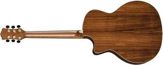 electro-acoustic guitar Luna Vista Eagle Tropical Wood Eagle motif on exotic marquetry electro-acoustic guitar - 3