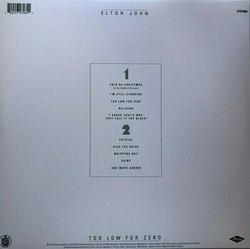 Vinyl Record Elton John - Too Low For Zero (LP) - 6