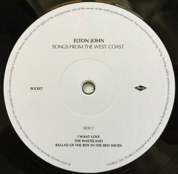 Vinyylilevy Elton John - Songs From The West Coast (2 LP) - 11