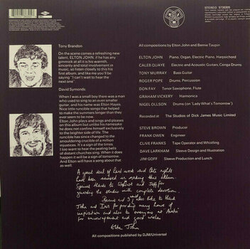 Грамофонна плоча Elton John - Empty Sky (LP) - 4
