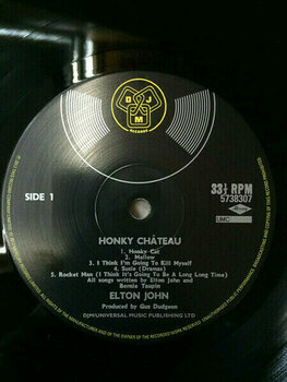 Vinylplade Elton John - Honky Chateau (LP) - 5