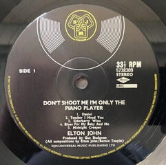 Disco in vinile Elton John - Don't Shoot Me I'm Only The Piano Player (LP) - 1