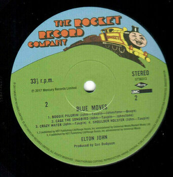 Vinyl Record Elton John - Blue Moves (2 LP) - 6